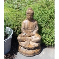 Umber Lotus buddha